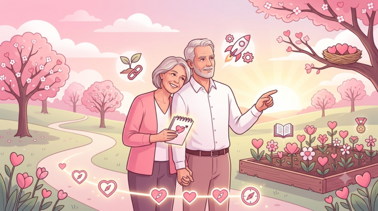 ¿Estás con la persona adecuada? Pareja feliz que confía y se apoya mutuamente