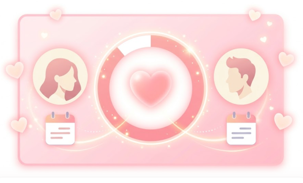 Calculadora de Amor por Fecha de Nacimiento Porcentaje de compatibilidad amorosa